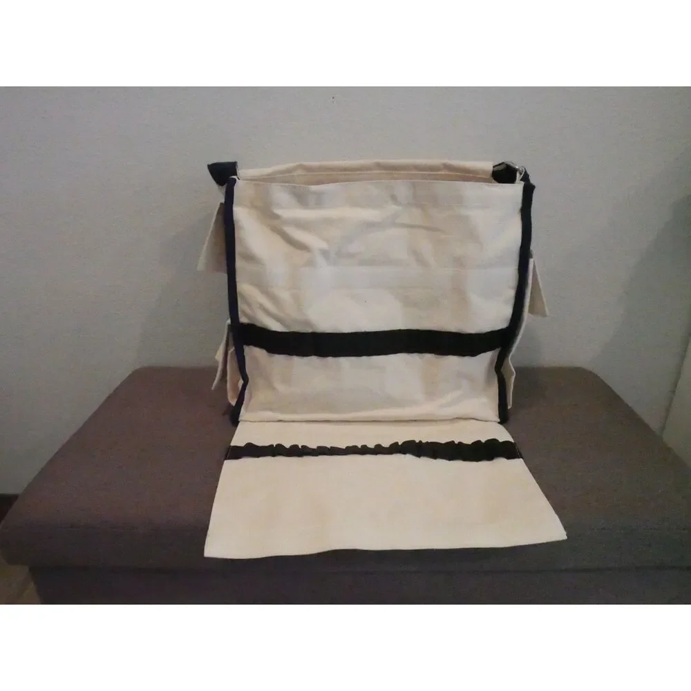 Canvas Scrapbook Tote Messenger Bag Paint Me Craft Organizer Cotton New